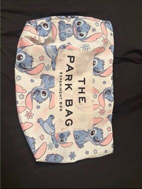 The Park Bag Kids Pajama Top – Pink & Blue Stitch Print
